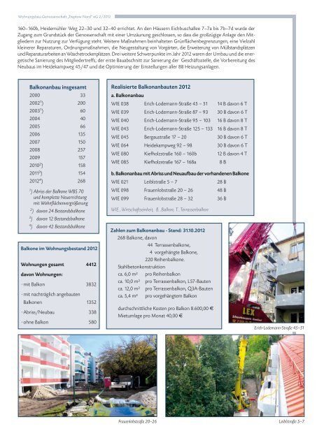 Mitglieder-Information 2 / 2012 laden - Wohnungsbau ...