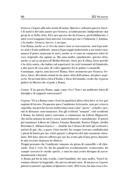 DIALOGO SULLA LETTERATURA - Comune di Livorno