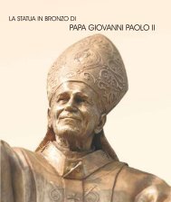 Statua bronzo di Papa Giovanni Paolo II Click to ... - Progetto Arte Poli