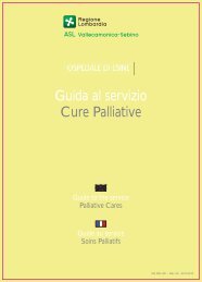 Cure Palliative Esine - ASL Vallecamonica