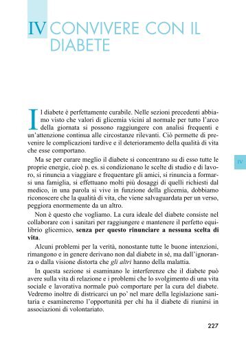 CONVIVERE CON IL DIABETE - Diabete.it