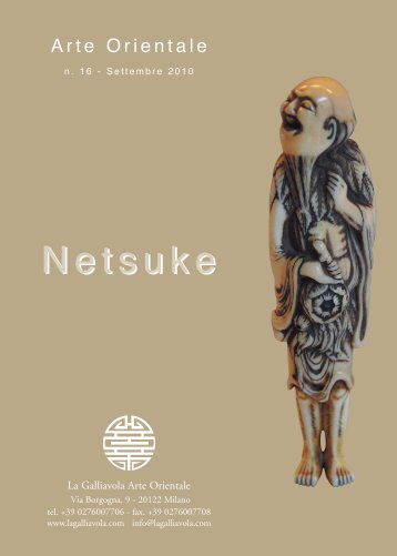 Netsuke Netsuke - La Galliavola - Arte Orientale