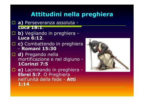 La Preghiera - innamorato di gesu