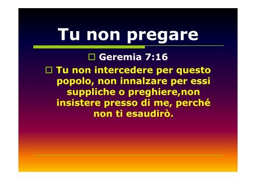 La Preghiera - innamorato di gesu