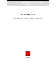 Salvatore Veca - Voltaire e il paradigma della tolleranza