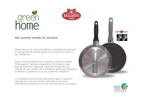 Collezione Ballarini Green Home