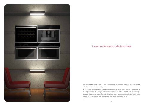 LA TECNOLOGIA SI RIVESTE DI DESIGN - Hotpoint