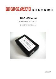 DLC-Ethernet/Rs485 DUCATI