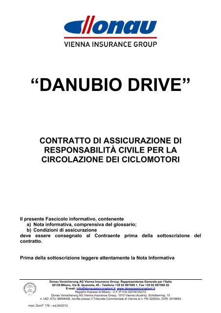 DANUBIO DRIVE” - Donau
