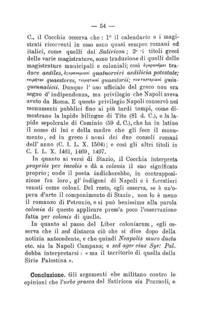 Petronii Cena Trimalchionis, con studii illustrativi e note di Paolo ...