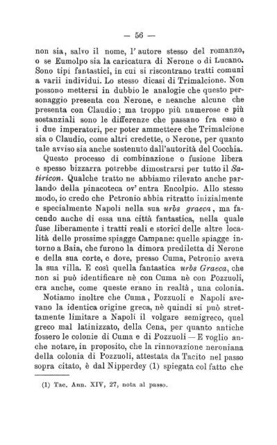 Petronii Cena Trimalchionis, con studii illustrativi e note di Paolo ...