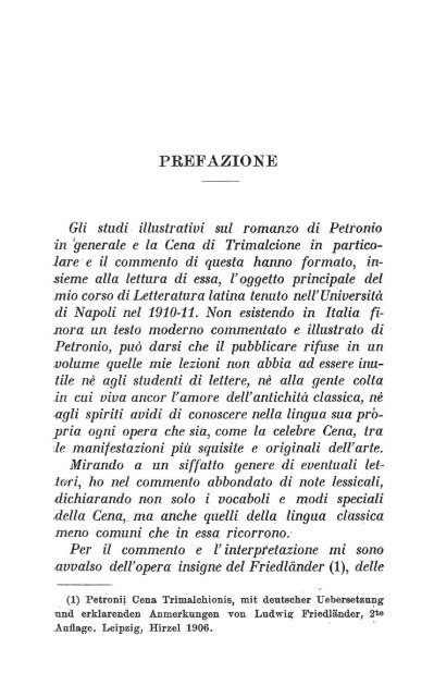 Petronii Cena Trimalchionis, con studii illustrativi e note di Paolo ...