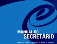 manual do secretário - Gestão Escolar