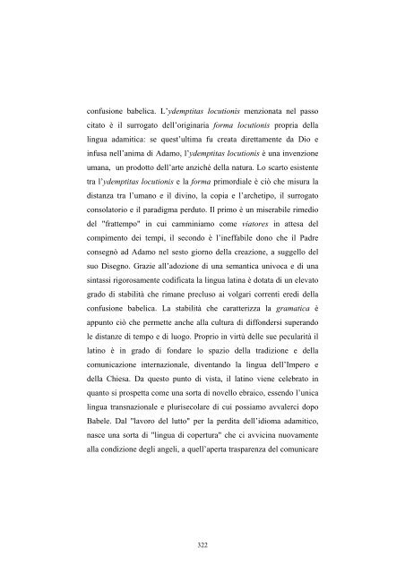 la questione della nobiltà della lingua nel De Vulgari Eloquentia di