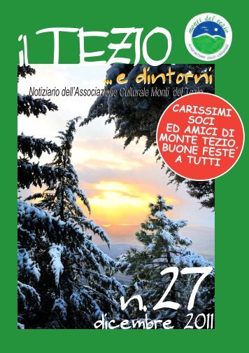 Tezio Notiziario 27.pdf - Associazione culturale Monti del Tezio