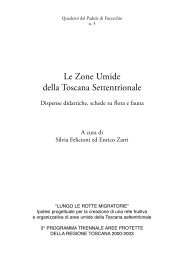 scarica il volume in .pdf (4,52 MB) - Aree Umide della Toscana ...