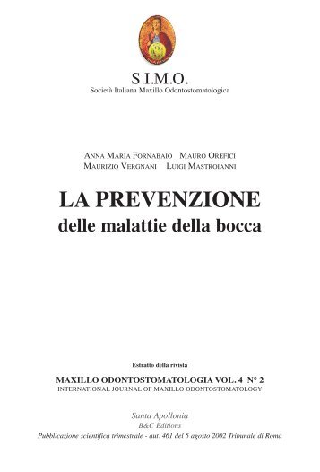 opuscolo prevenzione simo - ASL Roma A