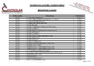 NOMENCLATORE TARIFFARIO REGIONE LAZIO - Centrolab.info