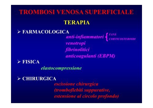 trombosi venosa profonda - Fisiokinesiterapia.biz