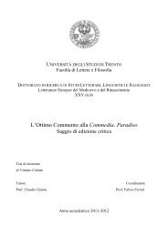 L'Ottimo Commento alla Commedia. Paradiso - Unitn-eprints.PhD ...