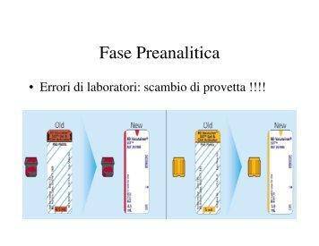 Fase Preanalitica - Università degli Studi di Sassari