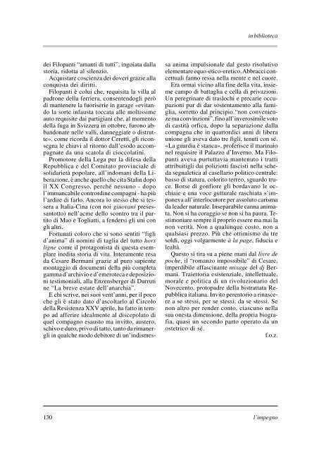 "l'impegno" (1/2010) in formato pdf - Istituto per la storia della ...