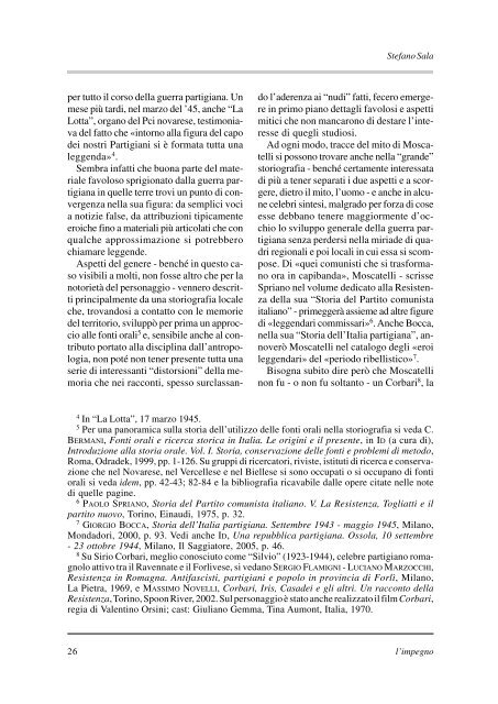 "l'impegno" (1/2010) in formato pdf - Istituto per la storia della ...