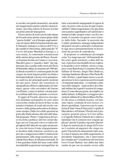 "l'impegno" (1/2010) in formato pdf - Istituto per la storia della ...