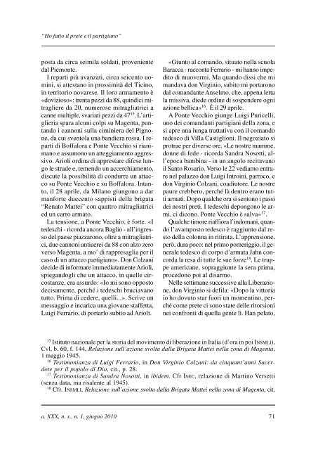 "l'impegno" (1/2010) in formato pdf - Istituto per la storia della ...