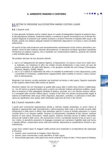 Cap 5: Ambiente marino e costiero - ARPAL