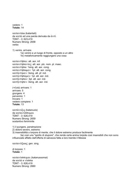 vocabolario greco-italiano del Nuovo Testamento