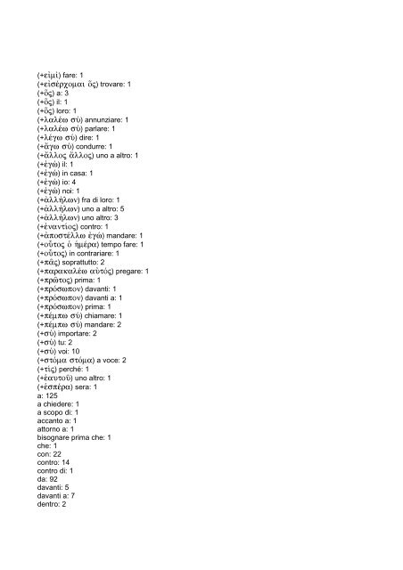 vocabolario greco-italiano del Nuovo Testamento