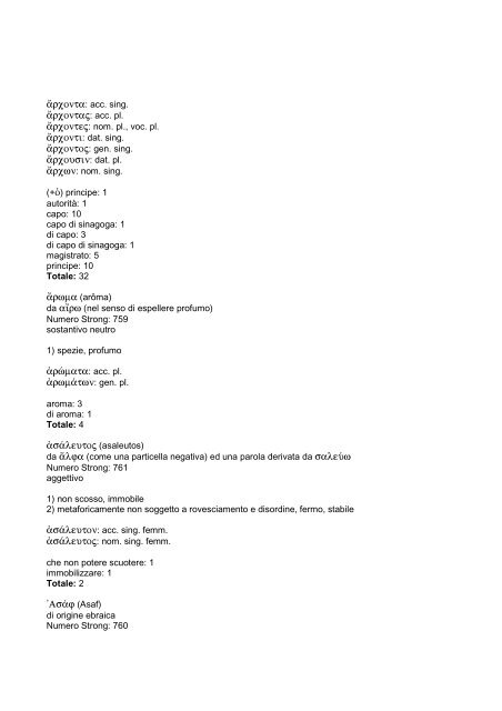 vocabolario greco-italiano del Nuovo Testamento