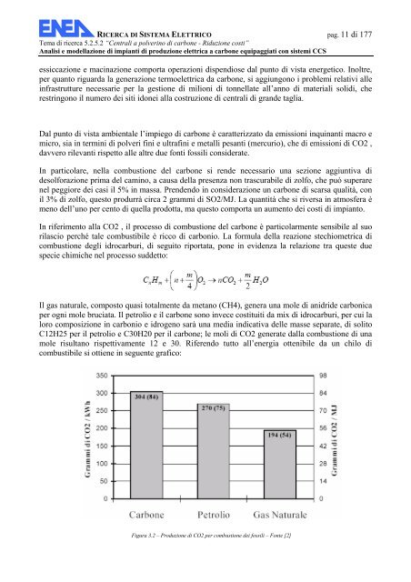 Analisi e modellazione di impianti di produzione elettrica a ... - Enea