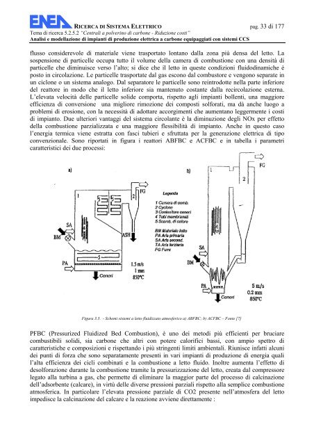 Analisi e modellazione di impianti di produzione elettrica a ... - Enea