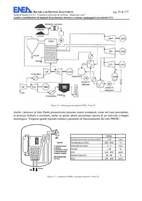 Analisi e modellazione di impianti di produzione elettrica a ... - Enea