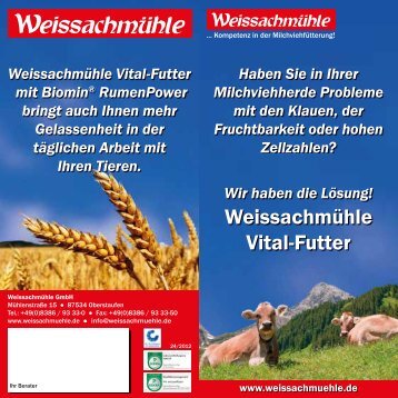 Weissachmühle Vital-Futter