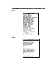 promociones graduadas del ceu entre el 2004 y 2011 - Ositran