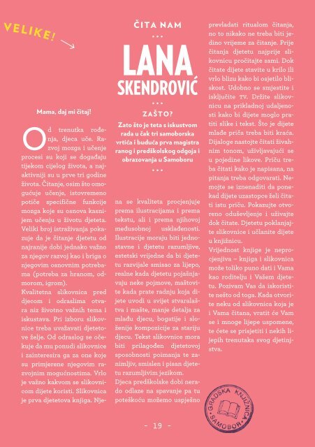 Skinite PDF verziju ovdje... - Gradska knjižnica Samobor