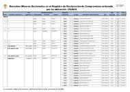 Registro Nacional de Declaración de Compromisos por Region del ...