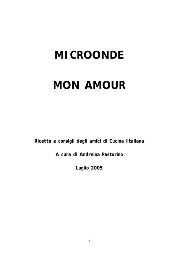 microonde mon amour - Annunci attrezzatura usata - alberghiere ...