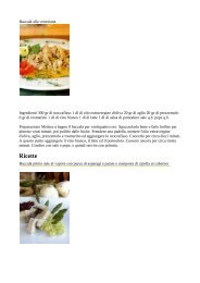 ricette pesce.pdf - Annunci attrezzatura usata - alberghiere cucine ...