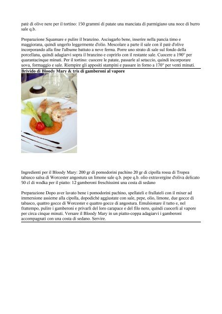 ricette pesce.pdf - Annunci attrezzatura usata - alberghiere cucine ...