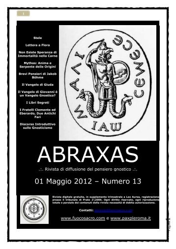 Abraxas - Fuoco Sacro