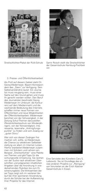 Tätigkeitsbericht 2007 - Weiße Rose Stiftung eV