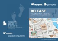 Belfast Public Transport & Walk Map - Translink