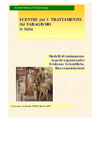 I centri per il Trattamento del Tabagismo in Italia 4.77 Mb