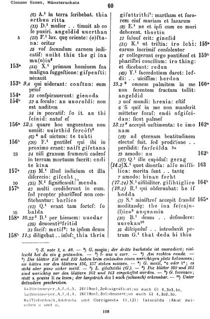 Sammlung aller Glossen des Altsächsischen, 1987