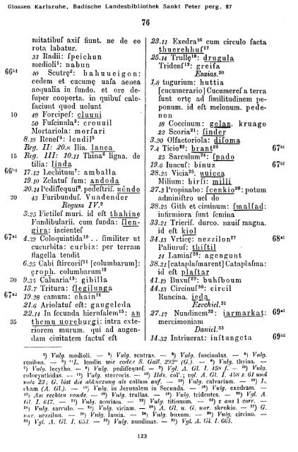 Sammlung aller Glossen des Altsächsischen, 1987