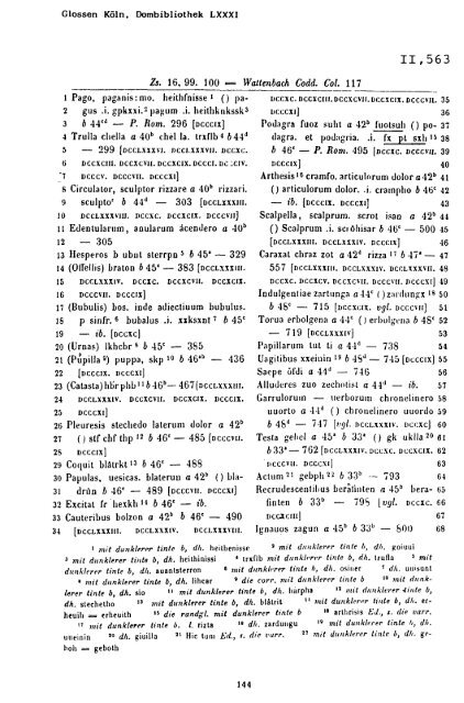 Sammlung aller Glossen des Altsächsischen, 1987